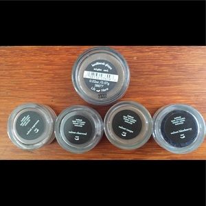 BareMinerals Eyeshadow Lot - 5 shadows: 1reg & 4sm